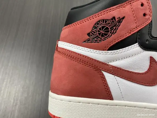 Cheap Retro 1 OG High 'Track 555088-112 Air Jordan Red' 0418